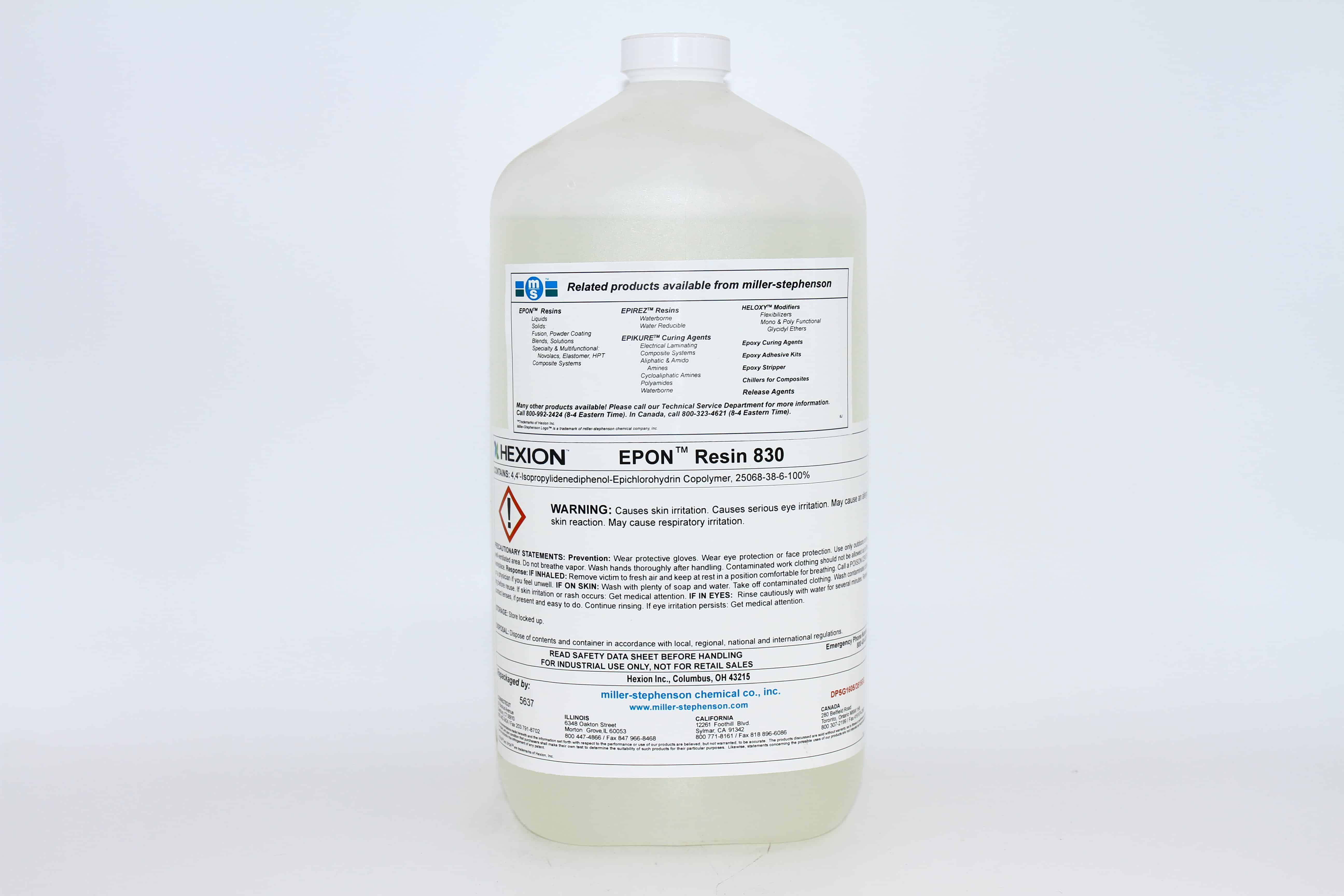 EPON 830 EPON Resin 830 Liquid Epoxy Resin Hexion
